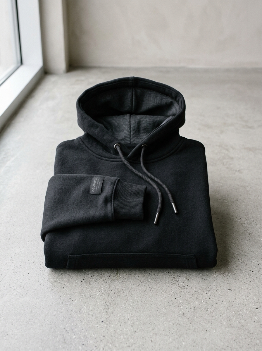 Premium charcoal corporate hoodie